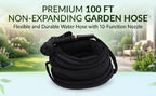 Luocute Non Expanding Garden Hose 100ft Lightweight Flexible - Image 2