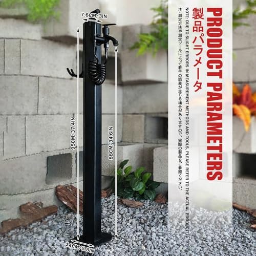 Stainless Steel Garden Water Column - Free Standing Anti-Freeze Irrigation Stand for Efficient Watering, Durable Outdoor Garden Hose Holder & Cleaning Solution - Image 2
