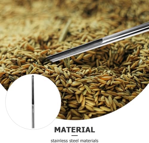 Metal Grain Sampling Tool Stainless Steel Sampler Head Tube Corn Rice Soil Sample Probe Grain Powder Sampling Design Experiment Kit - Image 2