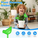 M METERXITY 3-Pack Plant Watering Globes, 9.8 Inch Plastic Bird Shape Self Watering Planter Insert for Indoor/Outdoor Pots, Self Water Devices Decorative Garden Stake [Green] - Image 2