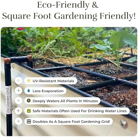 Garden Grid 3x6 | Watering System for Raised Garden Bed | Cornerless - Image 6