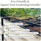 Garden Grid 2x8 | Garden Watering System for Raised Garden Bed | Cornerless - Image 5