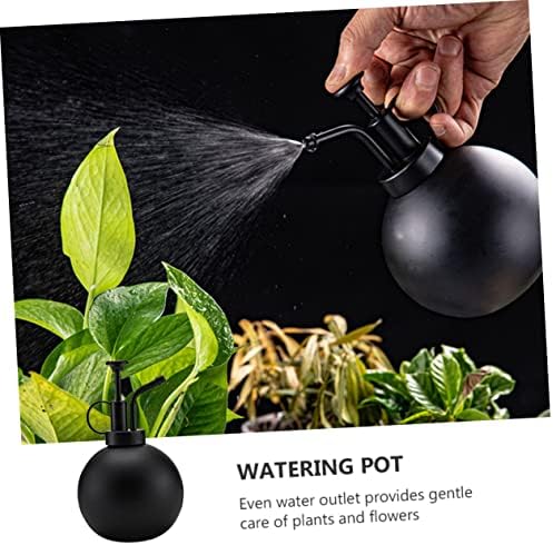 Watering Can and Spray Bottle 500ml Stainless Steel Xmas Black - Image 3