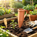 Terracotta Self Watering Spikes, 8 Pack Waterer Stakes - Image 6