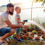 Coil Hose 75FT EVA Coil Garden Hose With 3/4'' Brass Connector - Image 6