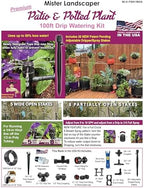 Mister Landscaper Patio & Potted Plant Drip Watering Kit - Image 3