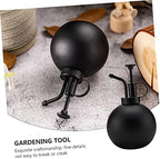 500ml Stainless Steel Watering Can for Plants and Flowers, Black - Image 5