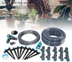 ZJchao Drip Irrigation Sprinkler System with 32.8ft Tubing and Adjustable Nozzle Emitters for Garden Lawn Greenhouse Patio - Image 7