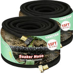 5/8" 15 FT*2 Pack Soaker Hose for Water Drip Irrigation for Lawn by Unknown