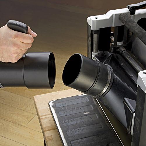 Rockler Dust Right 4" Dust Collection Tool Ports with Hose Clamps, 2-Pack - Image 2