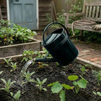 ‌2.5-Gallon Metal Watering Can,9.5L Large Galvanized Watering Can for Outdoor Plants with Removable Long Spout and Golden Handle - Image 7