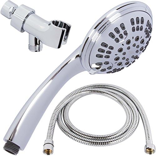 Aqua Elegante Luxury Handheld Shower Kit - 1.8 GPM - Polished Chrome by AquaElegante