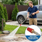 Turbo Nozzle Pressure Washer, Rotating Spray Pressure Washer Tips with Built-In Filter for Car Wash, Garden, Industry, 5000 Psi Rated, Turbo Nozzle - Image 3