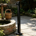 Freestanding Outdoor Water Column Faucet Garden Water Spigot Hose Stand by Gaommini