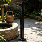 Freestanding Outdoor Water Column Faucet Garden Water Spigot Hose Stand by Gaommini