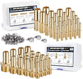 48PCS Brass Hose Barb Fittings with Clamp,Splicer Mender & Adapter by Ailbiuko