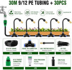 Garden Misting System Tee Nozzle - Greenhouse Humidifier Atomizer Watering Kit for Efficient Plant Irrigation and Cooling, Perfect for Outdoor Gardens and Greenhouses - Image 2