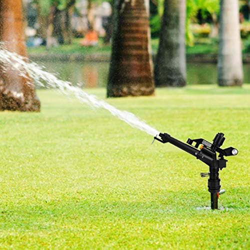 Adjustable 360 Degree Rotating Rocking Arm Sprinkler for Farm Irrigation, 1.5in to 1in Female Thread irrigation Sprinkler - Image 6