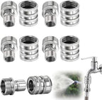 Stainless Steel Garden Hose Quick Connect Fittings, 3/4 Inch GHT by Unknown