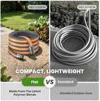 Giraffe Tools 50FT Garden Hose Lay Flat Lightweight Flexible Water Hose - Image 6