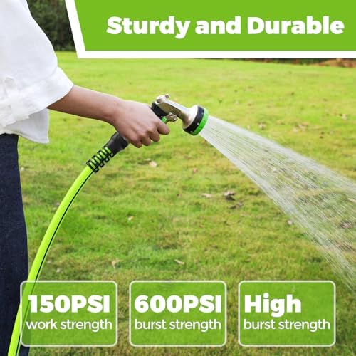Garden Hose 50 ft x 5/8",Heavy Duty Water Hose - Image 4