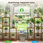 BAOSHISHAN Dual Pump Indoor Plant Watering System for 20 Potted Plants - Image 2