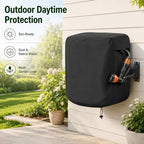 Garden Hose Reel Cover for Ayleid Retractable Garden Series AY100-12 2022-2024 2025 Side Opening Drawstring Wall Mounted Retractable Hose Reel Shield,600D - Image 7