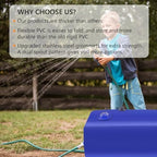Foldable Portable Water Storage Bladder - 105 Gallon Large Water Tank with 3/4" PVC Spigot and Hose Kit for Camping, Garden, Emergency - Image 5