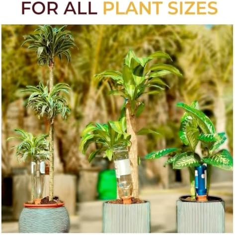 6‑Pack Terracotta Self Watering Spikes,Automatic Waterer for Outdoor Plants - Image 6