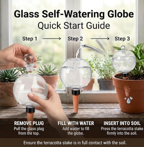6 Pack Self-Watering Globes - Image 5