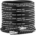 YAMATIC 3/8 Inch Pressure Washer Hose, 4000 PSI, 100 FT by YAMATIC