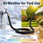 50FT Garden Hose, 5/8-Inch Flat Ultra Lightweight Flexible & Kink Free - Image 6