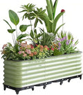 Patio Flower Plant Planter Box, Vegetables Planting Container, for Vegetable Planter Grops Garden Outdoor Patio(H55CM,42.5x170cm) by Unknown