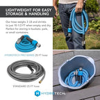 HydroTech Pro Series 25 ft Max Flow Garden Hose, 3/4 in Diameter - Image 6