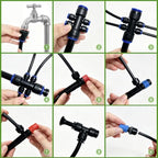 240FT Drip Irrigation System Kit,Quick-Connect Garden Watering System - Image 3
