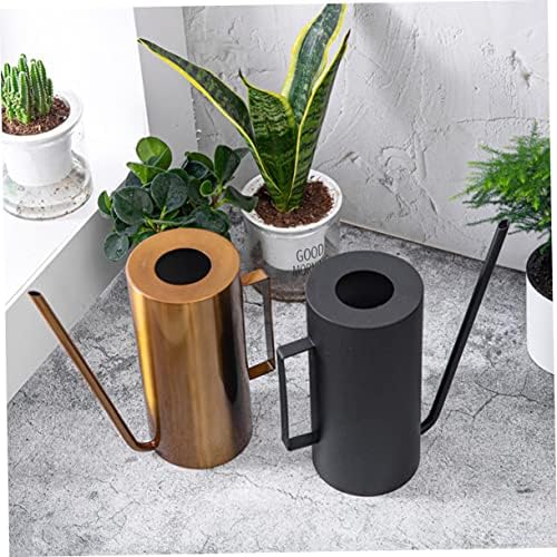 Watering Can Stainless Steel Large Capacity Golden for Garden - Image 5