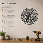 Watering Can Metal Wall Art as Charming Garden Accent for Bedroom Decor - Image 5