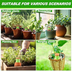 LemonRoad 8 Pcs Self Watering Terracotta Globes 11.5oz Large Ollas Plant Watering Globes Planter Insert Spike Pot Clay Planter Irrigation Device for Outdoor Indoor Easy to Refill Plant Lover Gift - Image 6