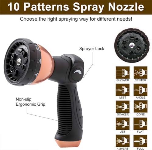 50FT Expandable Garden Hose,Lightweight&Flexible,Anti-burst Fabric - Image 6