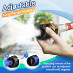 Magula Adjustable Long Range Pressure Washer Nozzle Kit, 4–4.5 GPM Downstream Injector, 40FT Spray, 1/4” Quick Connect, 15 Feet Hose, Pressure Washer Spray Nozzle | W/ 2000 to 4500 PSI - Image 2