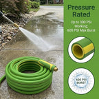 Garden Hose 75ft x 5/8", Heavy Duty Water Hose, Kink Resistant - Image 6
