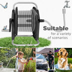 Garden Water Hose Reel,Holds 50-60 Ft of 5/8" Hose - Image 5