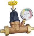 Apollo Valves ApolloPEX 3/4" Bronze Double Union PEX Water Pressure Regulator w/Gauge (APXPRV34WG) by APOLLO