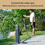 Outdoor Water Column with Faucet, Freestanding Floor Mounted Hydrant Water Tap, Garden Hose Holder with Brass Faucet, Outdoor Water Spigot, Outside Hose Faucet(65cm/26in) - Image 7