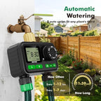 RESTMO 2-Zone Programmable Sprinkler Timer for Outdoor Hose Faucet - Image 2
