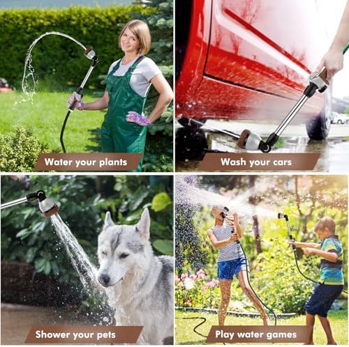 RESTMO Heavy Duty Metal Hose Wand, Watering Wand for Garden Hose - Image 7