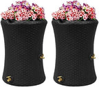 Good Ideas Impressions Nantucket Rain Water Collection Barrel, 2 Pack by GoodIdeas