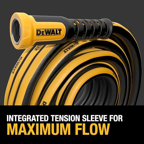 DEWALT Professional Grade Heavy Duty Garden Hose 50 Feet x 5/8 Inch - Image 4