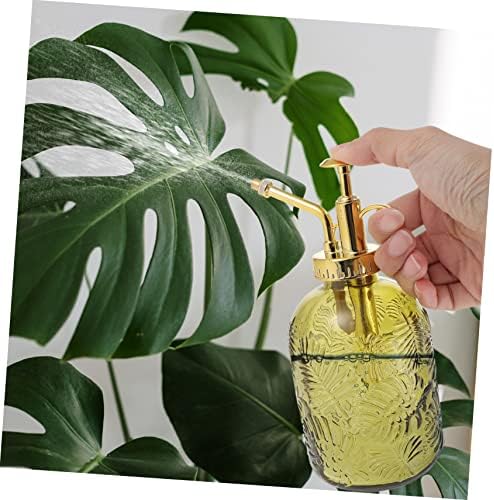 350ml Glass Spray Bottle for Plants Indoor Gardening Watering Can Turtle Back Leaf Pattern Efficient Pump Sprayer for Misting and Hydrating - Image 6