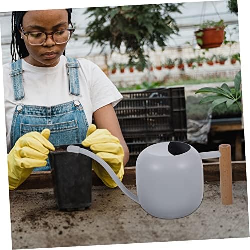 Levemolo Garden Watering Kettles Long Spout Water Sprinkler Metal Watering Can for Indoor Plants - Image 2